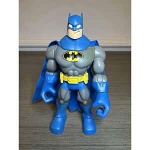 Batman DC Super Friends Mattel 6" Action Figure with Cape DC Comics